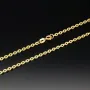 Stilvolle Goldkette / Ankerkette aus glänzendem 585 / 14K Gold , ca. 50 cm Länge 2,3 mm