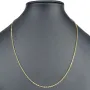 Stilvolle Goldkette / Ankerkette aus glänzendem 585 / 14K Gold , ca. 50 cm Länge 2,3 mm