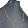 Stilvolle Goldkette / Ankerkette aus glänzendem 585 / 14K Gold , ca. 50 cm Länge 2,3 mm