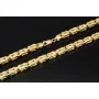 Funkelnde Königskette aus hochwertigem 585er Gold (14 K) (ca. 41g, 62cm, 5,5mm)