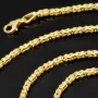 Exquisite Königskette in klassisch, zeitlosem Design aus 14k 585 Gold (Gelbgold) in 2,2 mm Stärke - Länge 50cm