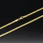 Exquisite Königskette in klassisch, zeitlosem Design aus 14k 585 Gold (Gelbgold) in 2,2 mm Stärke - Länge 50cm