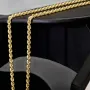 Kordelkette in klassischem Design in ca. 60 cm Länge aus funkelndem 585er Gold 14k ca. 3mm Breite