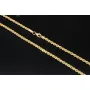 Kordelkette in klassischem Design in ca. 60 cm Länge aus funkelndem 585er Gold 14k ca. 3mm Breite