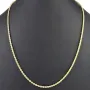 Kordelkette in klassischem Design in ca. 60 cm Länge aus funkelndem 585er Gold 14k ca. 3mm Breite
