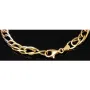Exklusives Tricolor-Goldarmband aus 14K 585 Gold – Eleganz in Gelbgold, Roségold und Weißgold (ca. 19,5 cm, 7 mm)