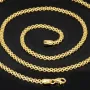 Feingliedrige Goldkette aus hochwertigem 585 / 14K Gold (Gelbgold) , ca. 55 cm Länge 3mm