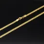 Feingliedrige Goldkette aus hochwertigem 585 / 14K Gold (Gelbgold) , ca. 55 cm Länge 3mm