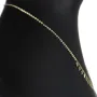 Sehr schöne Ankerkette aus edlem 14K 585er Gold (Gelbgold) mit dekorativen Elementen (verstellbar entweder ca. 42cm oder 45cm)