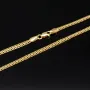 Filigrane Goldkette aus funkelndem 585 / 14K Gold (Gelbgold) , ca. 56 cm Länge 3mm