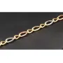 Exklusives Armband aus 585er (14k) Tricolor Gold (Gelbgold, Roségold und Weißgold) - ca. 20cm, ca. 5,5mm