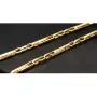 Sehr schöne Goldkette / Ankerkette mit außergewöhnlichem Greco-Design aus 14K 585er Gold (Gelbgold) – ca. 55 cm, 4mm - Hochwertig verarbeitet