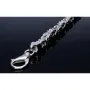 Silberarmband Königsarmband aus Silber (ca. 83,9g, 24 cm Länge, 8mm Breite) 925er Sterlingsilber