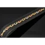 Feines Tricolor-Goldarmband für Damen – zeitlos elegant aus 585er (14k) Gold (Gelbgold, Roségold und Weißgold) ca. 20,5cm ca. 7,5mm