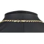 Funkelnde Goldkette für Damen in außergewöhnlichem Herz-Design aus hochwertigem Gold 585 / 14k (Bicolor Gelb- und Weißgold) ca. 50cm Länge, ca. 4mm