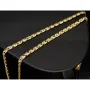 Hochwertige Goldkette mit feinem Design in 585 14k Gelbgold (ca. 54 cm lang, 3,5 mm breit)