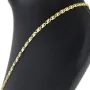 Hochwertige Goldkette mit feinem Design in 585 14k Gelbgold (ca. 54 cm lang, 3,5 mm breit)