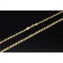 Hochwertige Goldkette mit feinem Design in 585 14k Gelbgold (ca. 54 cm lang, 3,5 mm breit)