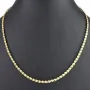 Hochwertige Goldkette in außergewöhnlichem Design aus Gold 585 14k Gelbgold (ca. 50 cm lang, ca. 3,4 mm breit)