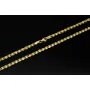 Hochwertige Goldkette in außergewöhnlichem Design aus Gold 585 14k Gelbgold (ca. 50 cm lang, ca. 3,4 mm breit)
