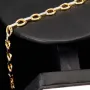 Funkelndes Armband aus 14K / 585er Bicolor Gold (Gelb- und Weißgold) in ca. 19 cm Länge, ca 6 mm Breite