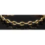 Funkelndes Armband aus 14K / 585er Bicolor Gold (Gelb- und Weißgold) in ca. 19 cm Länge, ca 6 mm Breite