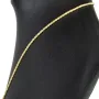 Engmaschige Goldkette / Ankerkette aus funkelnden 585 / 14K Gold , ca. 50cm Länge 2mm