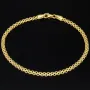 Zeitlos schönes 14K 585 Goldarmband – Edles Design trifft hochwertige Verarbeitung in Perfektion (ca. 18cm Länge, 3mm Breite)