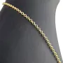Funkelnde Rundankerkette in stilvollem Design aus glänzendem 585 / 14K Gold (Gelbgold) ca. 55cm, 3mm