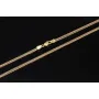 Außergewöhnliche Layer-Goldkette / Collier in außergewöhnlichem Tricolor Design aus 14K 585 Gold (Gelbgold, Weißgold, Roségold) - ca. 45cm