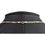 Kurze Goldkette im Figaro-Design aus funkelndem 585 / 14k Gold in ca. 45cm, 2,5mm