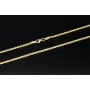 Fein gearbeitete Kordelkette aus hochwertigem 585 / 14 K Gold – ca. 55cm, 2mm