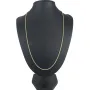Hochwertige Kordelkette aus 585 / 14 Karat Gold mit feiner Struktur, klassisch und elegant – ca. 60cm, 2mm