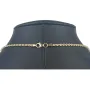 Hochwertige Kordelkette aus 585 / 14 Karat Gold mit feiner Struktur, klassisch und elegant – ca. 60cm, 2mm