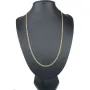 Edle Panzerkette aus hochwertigem Gelbgold (14K, 585 ca. 5,1g) ca. 50cm, 3mm
