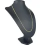 Edle Panzerkette aus hochwertigem Gelbgold (14K, 585 ca. 5,1g) ca. 50cm, 3mm