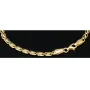Exquisites 14K 585er Goldarmband – Feine Verarbeitung mit feiner Struktur und edler Ausstrahlung (ca. 19cm Länge, 3mm Breite)