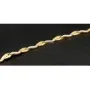 Edles Armband aus 14K 585 Bicolor Gold (Gelbgold und Weißgold) mit feinem Gliederdesign (ca. 19cm, ca. 5mm)