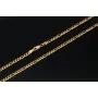 Edle Goldkette – Figarokette, stilvoll und hochwertig verarbeitet aus massivem Gold (333 / 8K Gelbgold) - ca. 50cm lang, ca. 3mm
