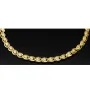 Gold-Armband aus edlem 14K / 585 Gelbgold in stlvollem Design ca. 19,0 cm Länge , 3,5mm