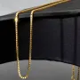 Funkelnde Venezianerkette aus edlem Gelbgold (585 14k Gold) 50cm Länge, ca. 1mm mit FBM-Stempel