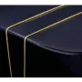 Feine kurze Venezianerkette aus hochwertigem 585 / 14k Gold, ca. 42 cm lang und 1 mm breit