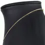 Ideal für Anhänger: ultrakurze Venezianerkette aus hochwertigem 585 / 14k Gold, ca. 38 cm lang und 1 mm breit