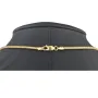 Hochwertig produzierte Schlangenkette für Damen aus funkelndem 14k / 585 Gold in ca. 45 cm und 2,4 mm