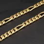 Edle Figarokette / Goldkette aus massivem Gold (8K, 333 Gelbgold) in ca. 5mm, 60cm (ca. 32g)