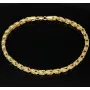 Außergewöhnliches Königsarmband aus edlem 14K / 585 Gold (Gelbgold) in ca. 21 cm Länge, ca. 3mm Breite