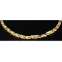 Außergewöhnliches Königsarmband aus edlem 14K / 585 Gold (Gelbgold) in ca. 21 cm Länge, ca. 3mm Breite