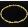Edles Königsarmband aus hochwertigem 14K / 585 Gold (Gelbgold) in ca. 22 cm Länge, ca. 3mm Breite