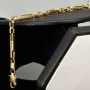 Hochwertig gearbeitetes Armband aus hochglanzpoliertem 14K / 585 Gold in stilvollem Greco-Dekor, ca. 22cm, 4mm