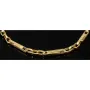 Exquisites Ankerarmband / Goldarmband aus hochwertigem, polierten 14K / 585 Gold, in Greco-Design, ca. 20cm, 4mm